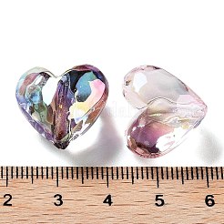 Уф-покрытие прозрачные акриловые бусины MACR-K356-13