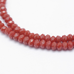 Непрозрачное стекло бисер нитей&nbsp;X-EGLA-J144-NB04