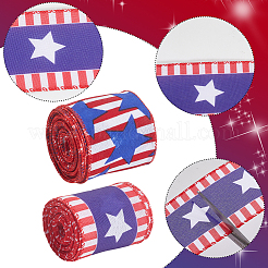 2 рулон 2-х цветной полиэстеровой ленты с тематикой Дня независимости&nbsp;OCOR-CY0001-75B