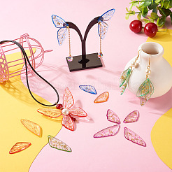 Набор для изготовления сережек в виде крыльев бабочки своими руками DIY-TA0003-73
