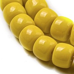 Chapelets de perles en verre opaques&nbsp;GLAA-NH0002-B08