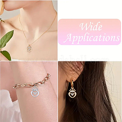 10шт 2 цвета подвески из сплава со стразами&nbsp;ALRI-YW0001-28