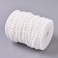 Handmade abs пластмасса имитация жемчужина бисера цепочки KY-WH0020-16