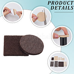 Накладки на мебель из фетра&nbsp;AJEW-WH20072-96