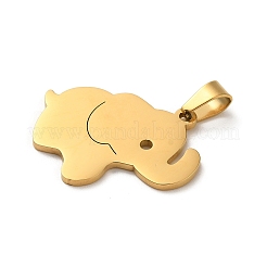 Anhänger aus Edelstahl 304&nbsp;STAS-O005-24B-G