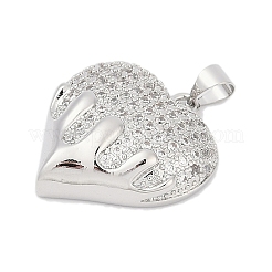 Латунные микро проложить кубического циркония подвески&nbsp;KK-A241-14A-P