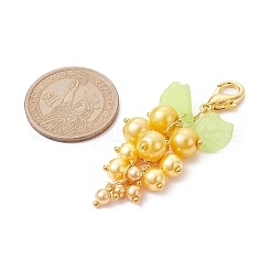 Украшение подвески из виноградного стекла&nbsp;HJEW-JM01468-02