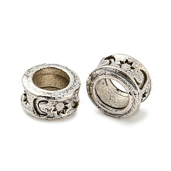 Реечные бусины из сплава в тибетском стиле&nbsp;TIBE-WH0007-01AS