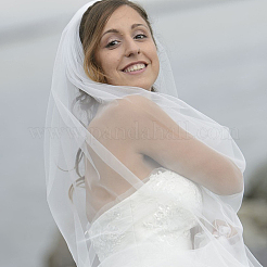 Эластичная сетчатая ткань из полиэстера DIY-WH0496-31B