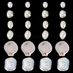 24 шт. 6 вида натуральных жемчужных бусин&nbsp;PEAR-PH0001-29