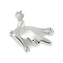 Латунные микро проложить кубического циркония подвески&nbsp;KK-M326-11P