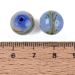 Perles vernissées manuelles&nbsp;LAMP-T023-02B-05