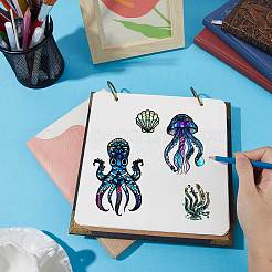 Пластиковые штампы&nbsp;DIY-WH20018-0276