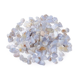 Natürlichen blauen Chalcedon Perlen, kein Loch / ungekratzt, Nuggets, getrommelt Stein, Vasenfüller Edelsteine, 9.5~22 mm