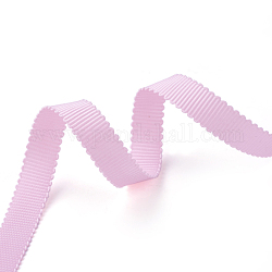 La cinta del grosgrain del poliester, cinta de petersham, para la fabricación de la joya, rosa perla, 3/8 pulgada (10 mm), 50yards / rodillo (45.72 m / rollo)