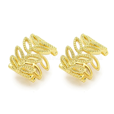 Серьги-манжеты из латуни EJEW-C104-076G-1