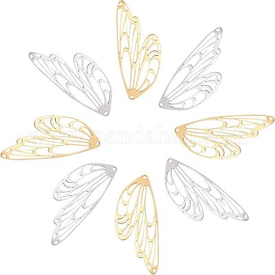 8шт 2 цвета подвески из нержавеющей стали STAS-UN0034-95-1