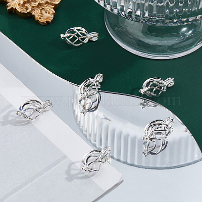 14шт латунные подвески-медальоны KK-BC0014-97-1