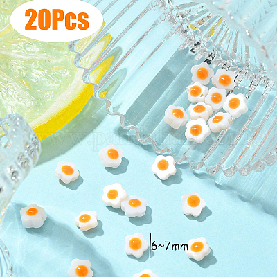 Натуральные белые бусины из ракушек SHEL-YW0001-05-1