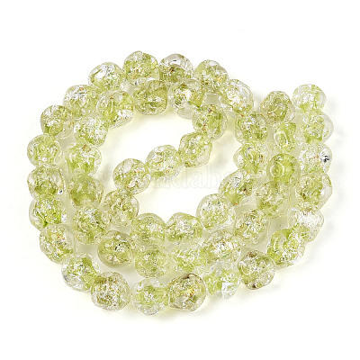 Ручной работы бусины фольги FOIL-T007-01H-1