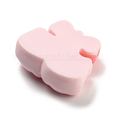 Кабошоны из непрозрачной смолы на тему свиньи RESI-H154-01F-1