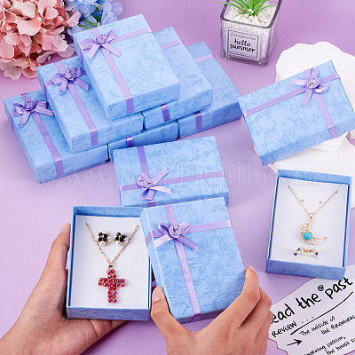 Картонные коробки для упаковки ювелирных наборов CON-TAC0008-05B-1