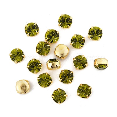 Preciosa® maxima crystal в пришивной чашке Y-PRC-SS34-50230-G-1