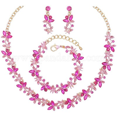 Сплава горный хрусталь комплектов ювелирных изделий FS-WG043C9-01-1