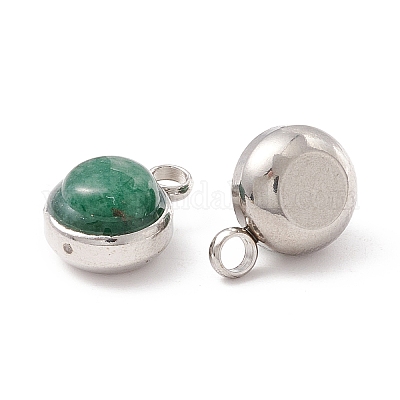 Натуральный зеленый авантюрин G-K325-01P-07-1