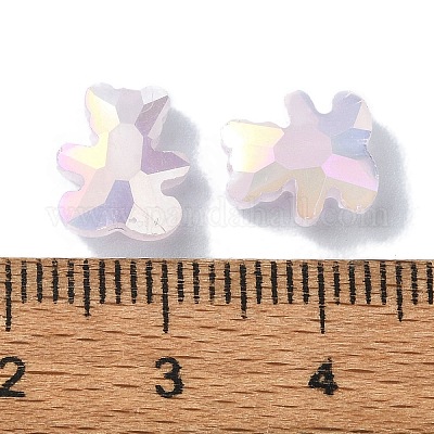 Гальванические стеклянные бусины EGLA-P059-01B-AB02-1