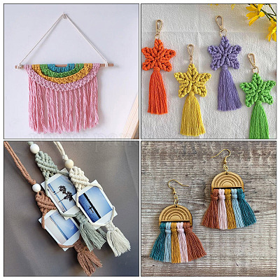 Хлопковый шнур градиентного цвета OCOR-TAC0021-11B-1