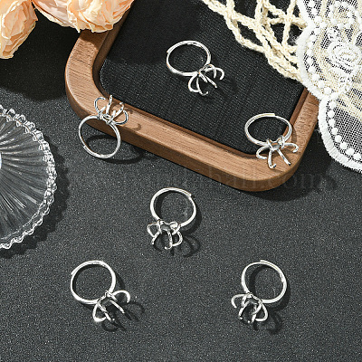 6 шт. регулируемые латунные кольцевые компоненты KK-BBC0021-25-1