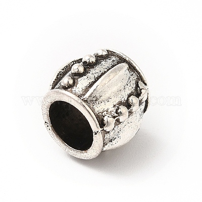 Европейские сплавочные бусины тибетского стиля  PALLOY-P293-109AS-1