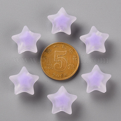 Прозрачные акриловые бусины TACR-S152-02C-SS2114-1