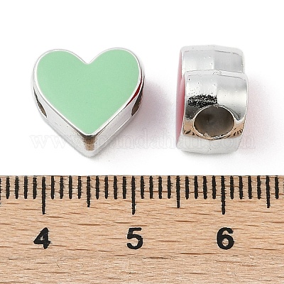 Ccb пластиковые европейские бусины CCB-D278-07-1