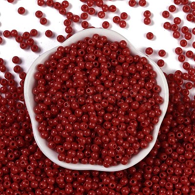 Непрозрачные акриловые бусины SACR-A007-01A-15-1