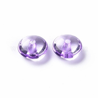 Perles en acrylique transparente&nbsp;MACR-S373-110-B01-1