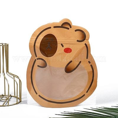 Мультяшные животные печенье домашние животные пакеты с застежкой-молнией PW-WG28C20-01-1