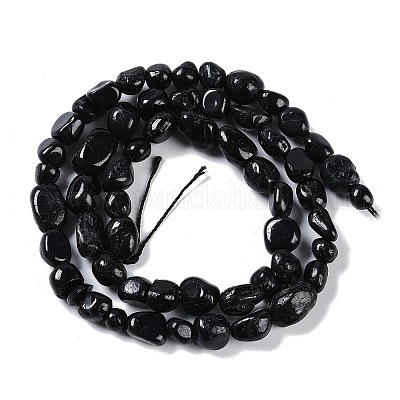 Натуральный турмалин бисер нитей&nbsp;LS-G-P433-05A-01-1