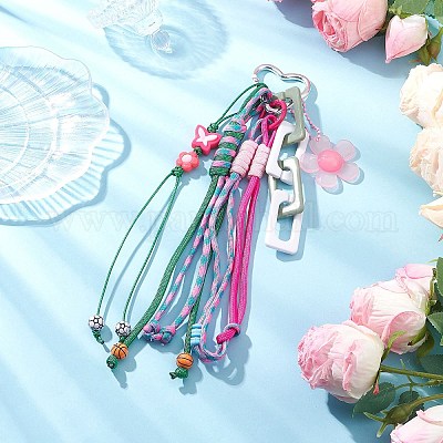 Веревки из полиэстера и спандекса подвесные украшения HJEW-JM03842-1