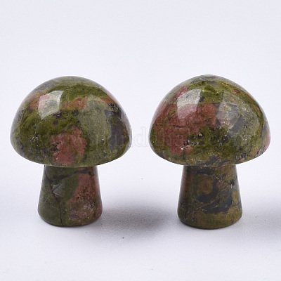 Натуральный камень унакит гуаша G-N0325-02L-1