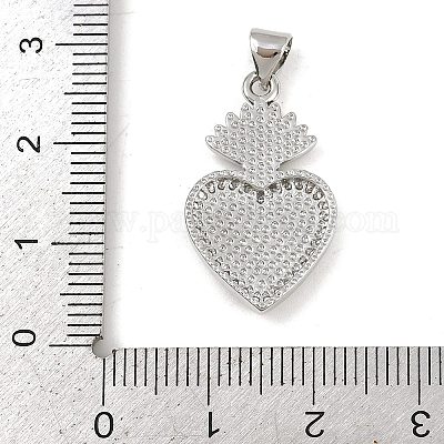 Латунные микро проложить кубического циркония подвески KK-P323-11U-P01-1