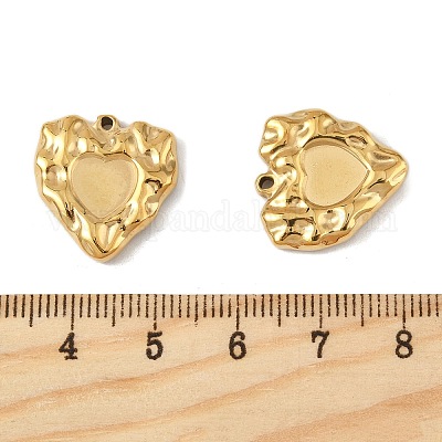 Оправы для подвесок из нержавеющей стали 304 в виде кабошонов STAS-L022-540G-1