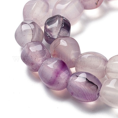 Природный агат бисер нитей G-G172-02L-1