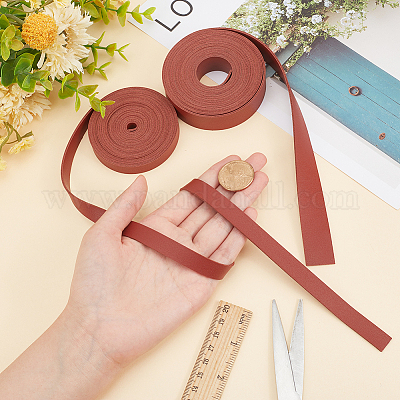 2 рулон 2 стилей 3 ярда двухсторонний шнур из искусственной кожи LC-WR0001-01A-1