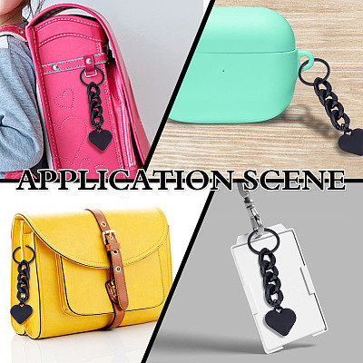 4шт. брелки из сплава&nbsp;KEYC-ME0001-10B-1