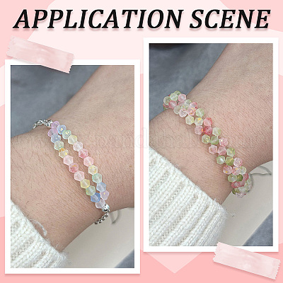 100 г матовых стеклянных бусин FGLA-PA0001-01C-1