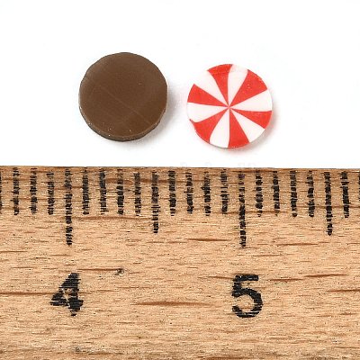 Рождественская тема ручной работы из полимерной глины кабошоны CLAY-Q004-18A-1