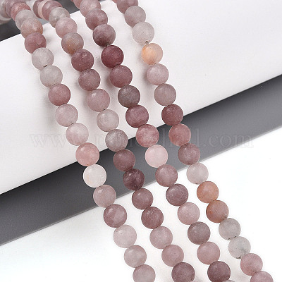 Природных фиолетовых авантюрин бисер нитей G-T106-278-1