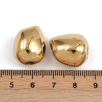 Европейские бусины из нержавеющей стали 304 STAS-L022-557G-1